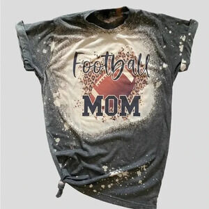 Football 🏈 Mom Bleaches Tee